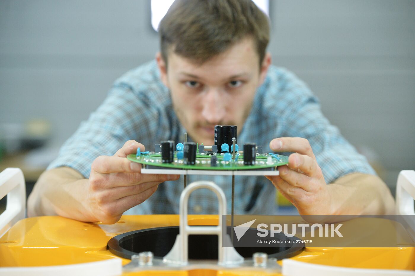 Marlin-350 remote controlled unmanned submersible is tested