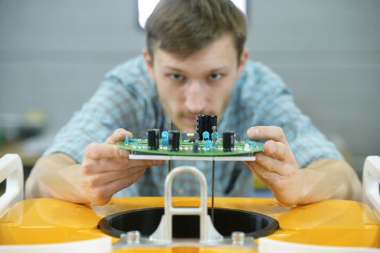 Marlin-350 remote controlled unmanned submersible is tested