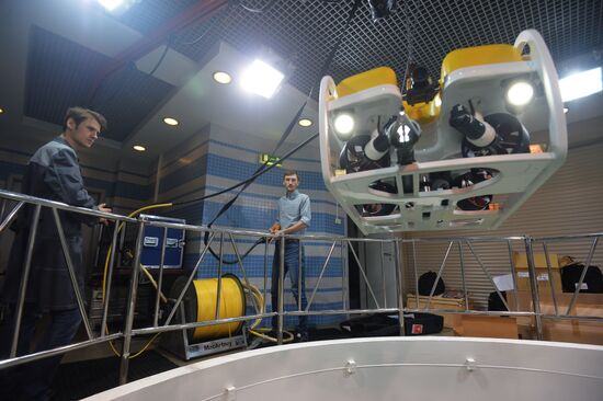 Marlin-350 remote controlled unmanned submersible is tested