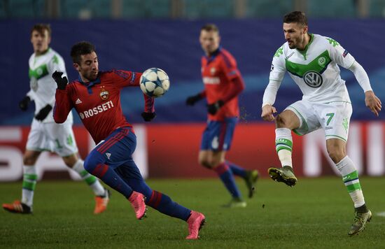 UEFA Champions League. CSKA vs. Wolfsburg