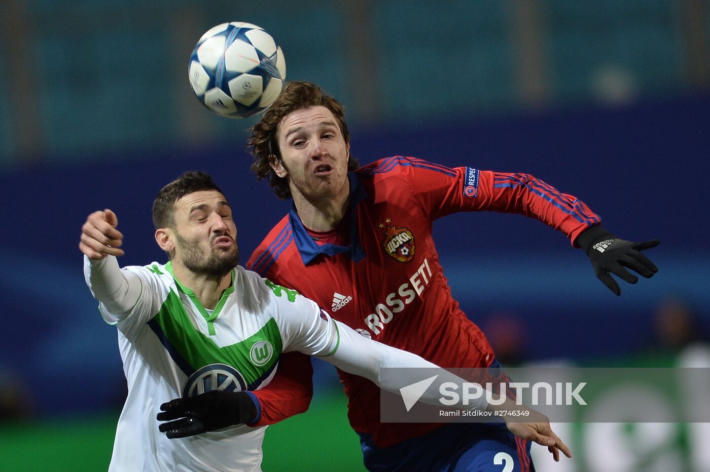 UEFA Champions League. CSKA vs. Wolfsburg