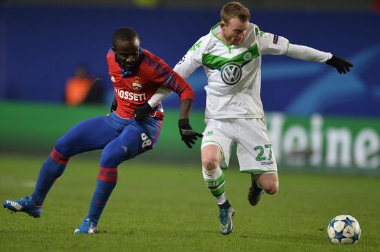 UEFA Champions League. CSKA vs. Wolfsburg