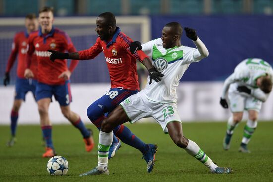 UEFA Champions League. CSKA vs. Wolfsburg