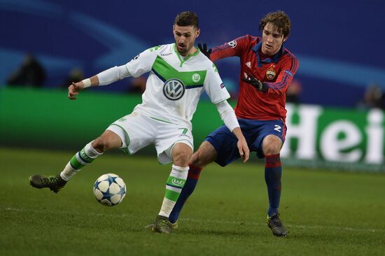 UEFA Champions League. CSKA vs. Wolfsburg