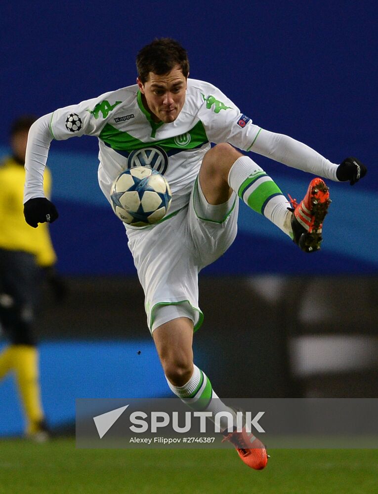 UEFA Champions League. CSKA vs. Wolfsburg