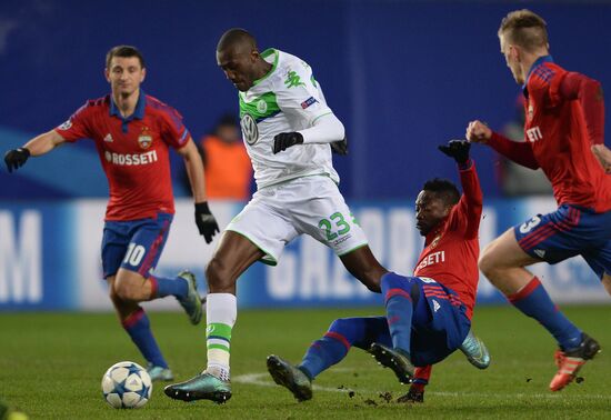UEFA Champions League. CSKA vs. Wolfsburg