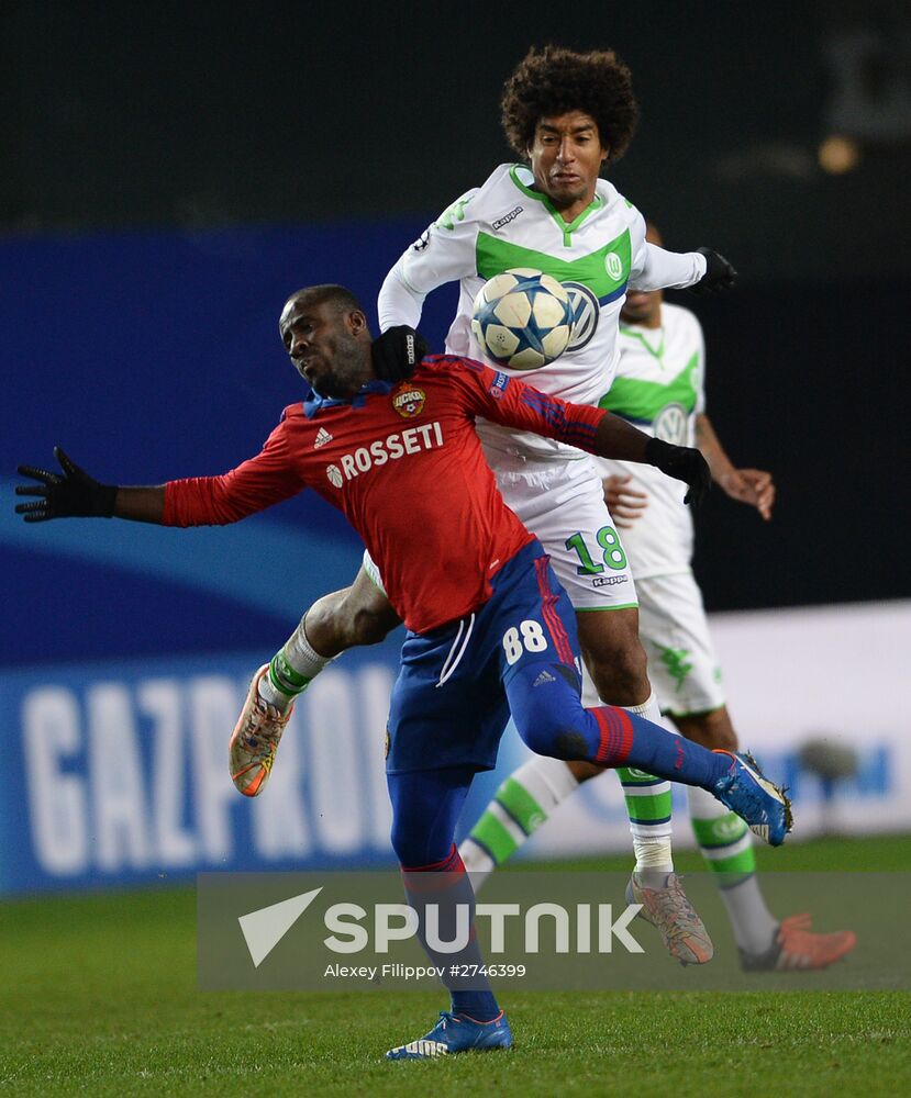 UEFA Champions League. CSKA vs. Wolfsburg