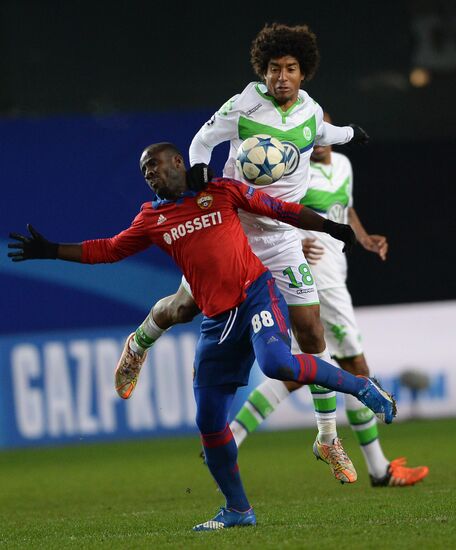 UEFA Champions League. CSKA vs. Wolfsburg