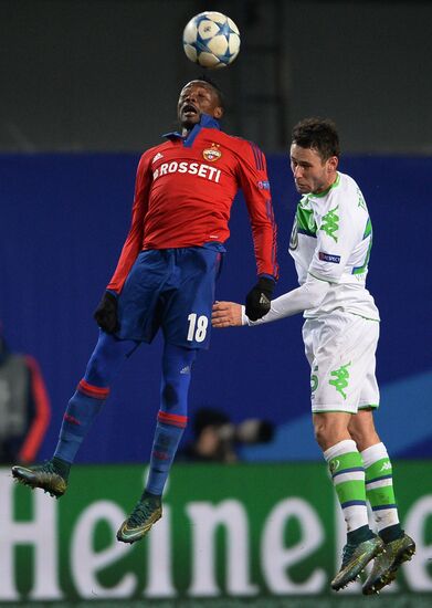 UEFA Champions League. CSKA vs. Wolfsburg