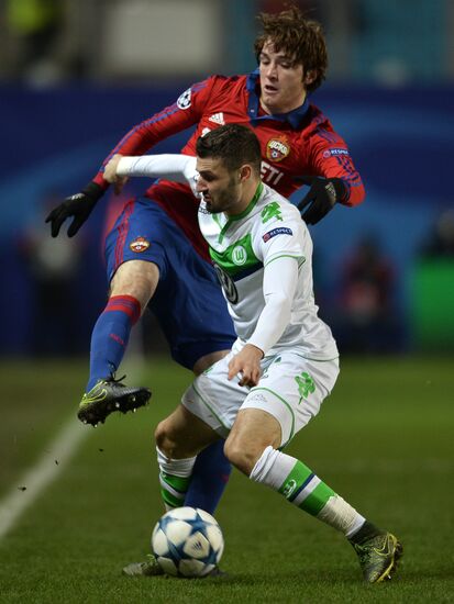 UEFA Champions League. CSKA vs. Wolfsburg