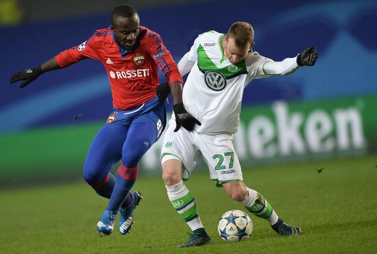UEFA Champions League. CSKA vs. Wolfsburg