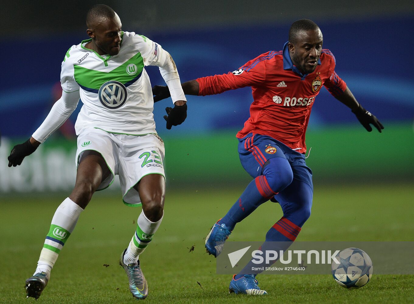 UEFA Champions League. CSKA vs. Wolfsburg