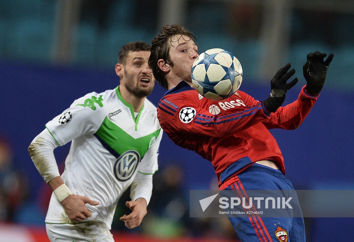 UEFA Champions League. CSKA vs. Wolfsburg