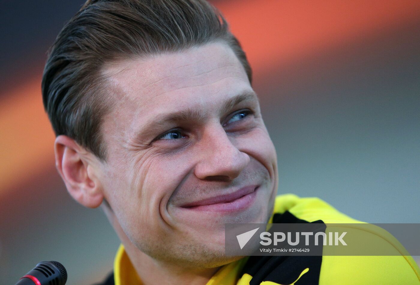 UEFA Europa League. FC Borussia Dortmund holds training session