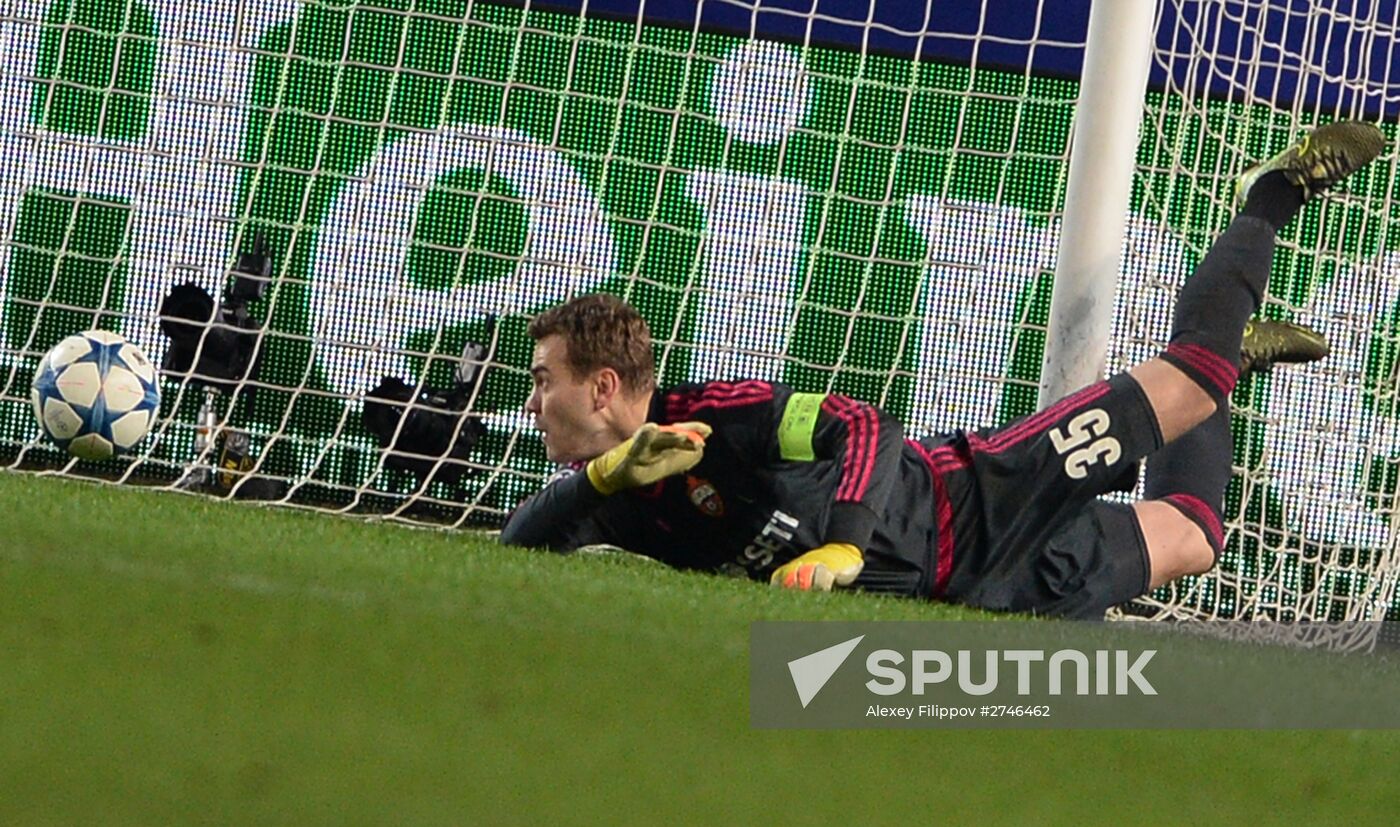 UEFA Champions League. CSKA vs. Wolfsburg