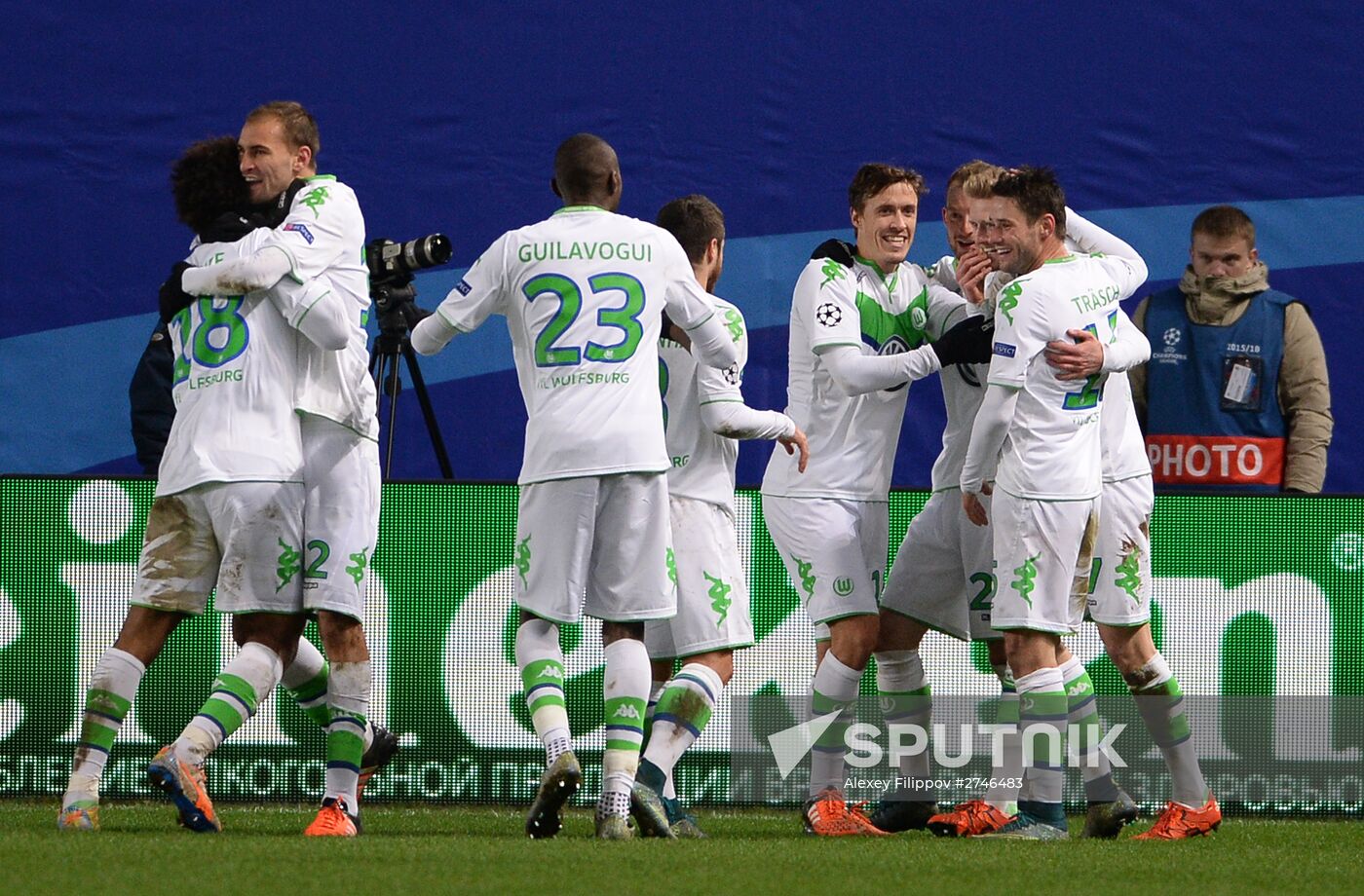 UEFA Champions League. CSKA vs. Wolfsburg