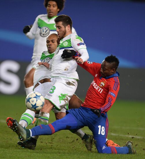 UEFA Champions League. CSKA vs. Wolfsburg
