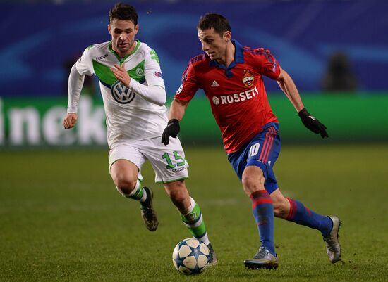 UEFA Champions League. CSKA vs. Wolfsburg