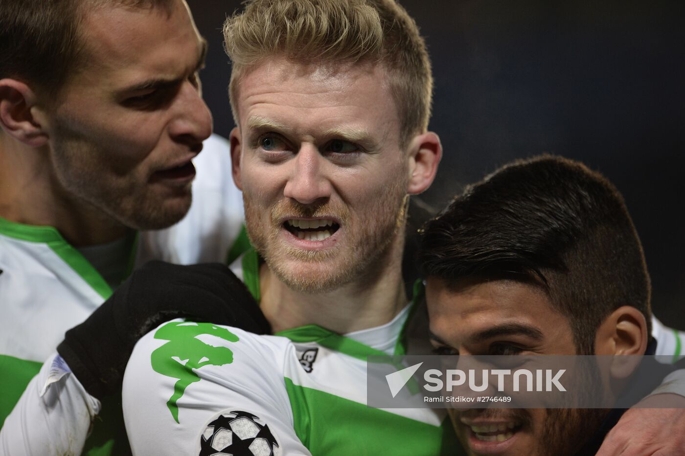 UEFA Champions League. CSKA vs. Wolfsburg