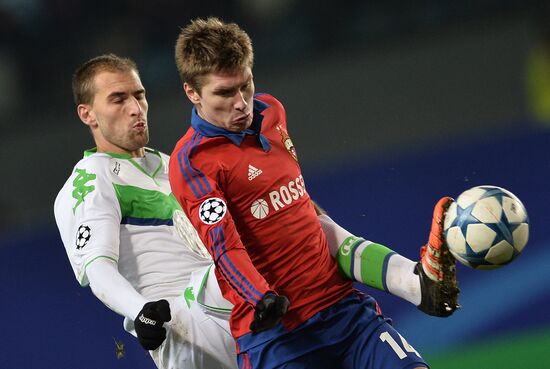 UEFA Champions League. CSKA vs. Wolfsburg