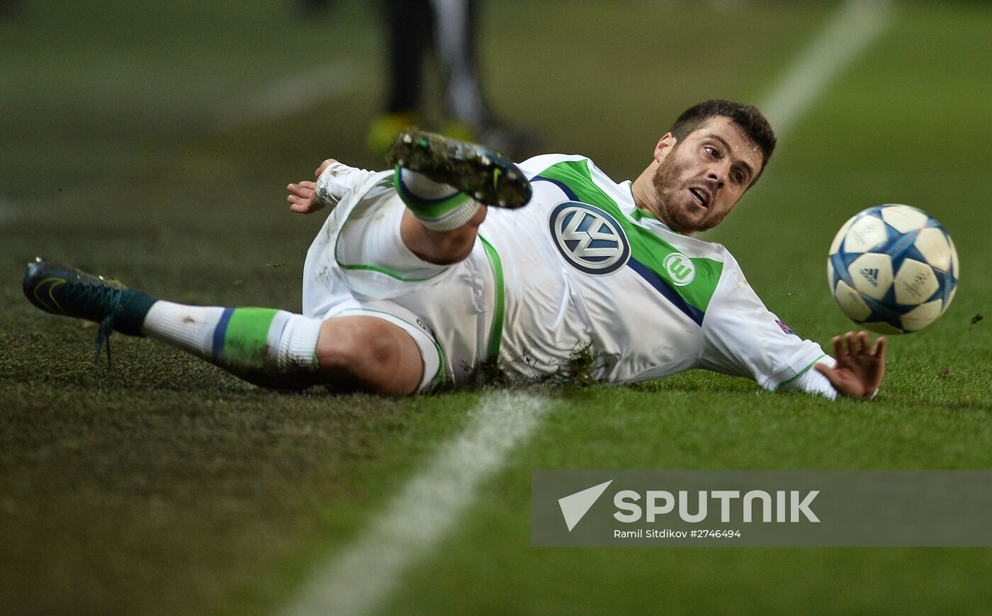 UEFA Champions League. CSKA vs. Wolfsburg