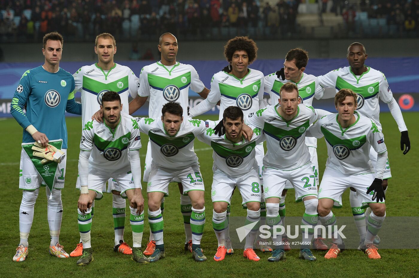UEFA Champions League. CSKA vs. Wolfsburg
