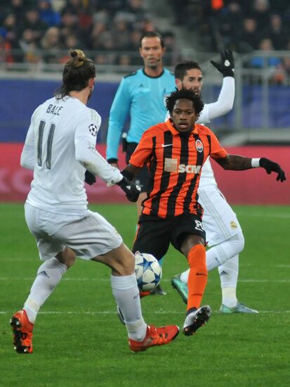 UEFA Champions League. Shakhtar vs. Real