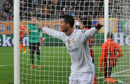 UEFA Champions League. Shakhtar vs. Real