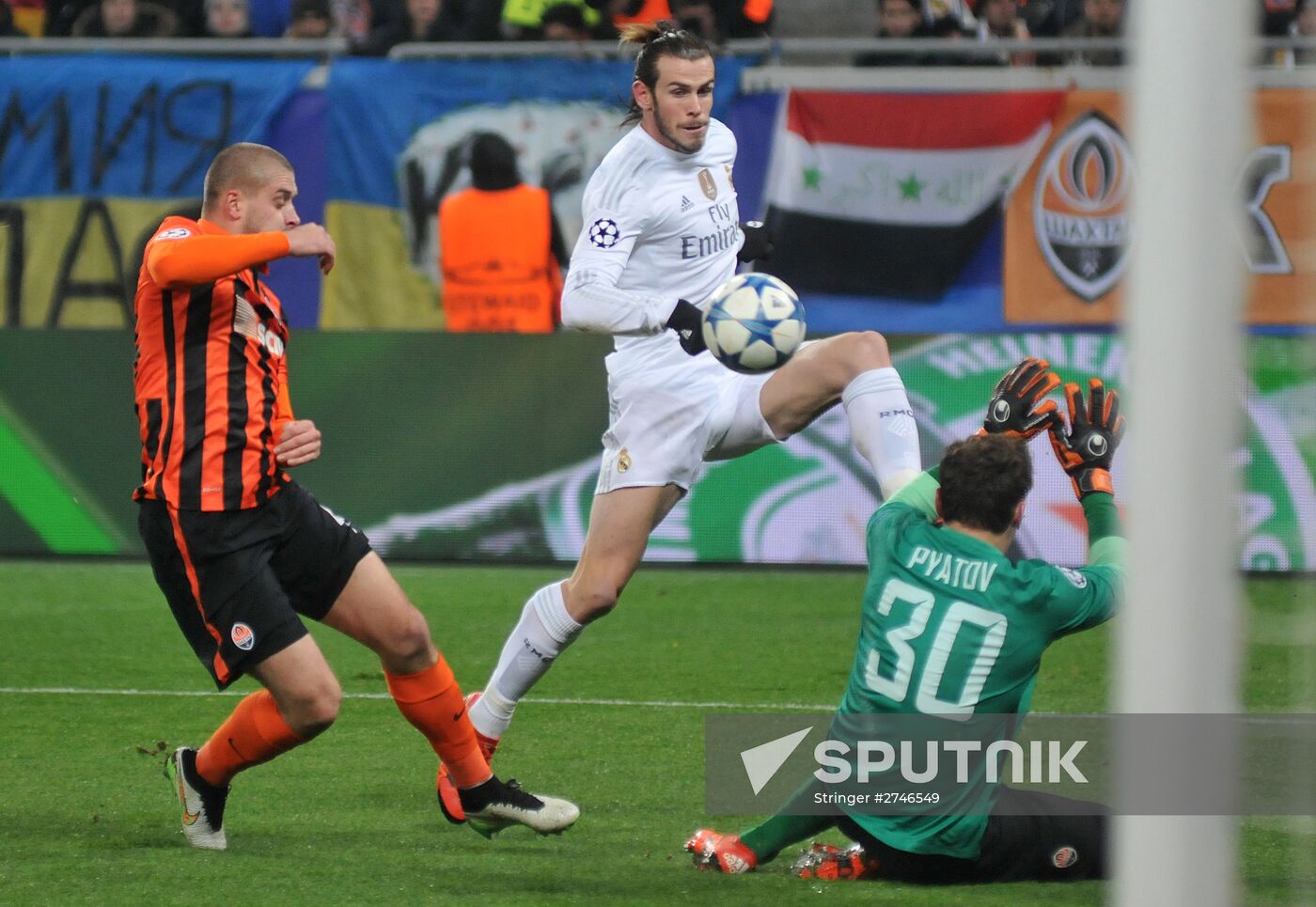 UEFA Champions League. Shakhtar vs. Real