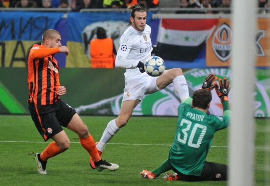 UEFA Champions League. Shakhtar vs. Real