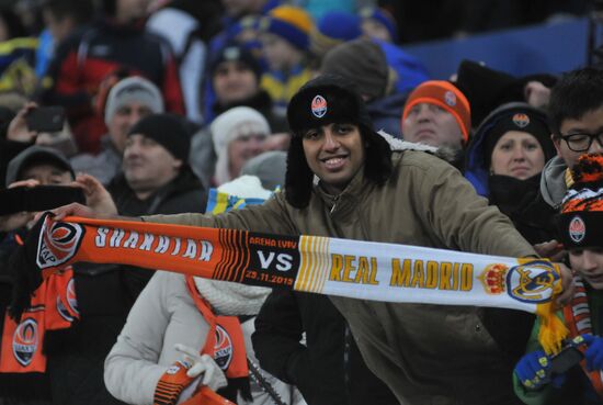 UEFA Champions League. Shakhtar vs. Real