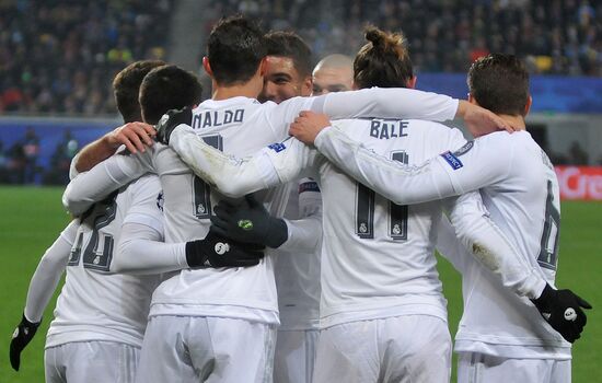 UEFA Champions League. Shakhtar vs. Real