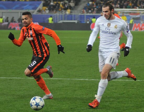 UEFA Champions League. Shakhtar vs. Real