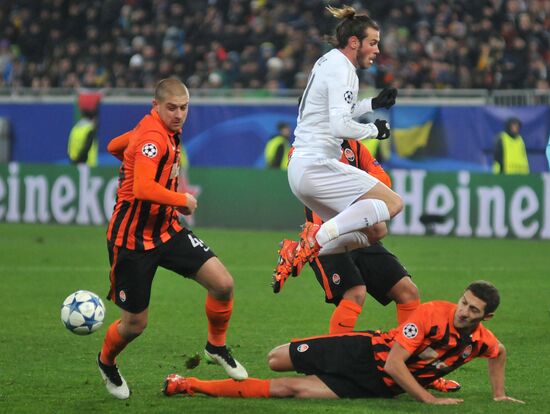 UEFA Champions League. Shakhtar vs. Real