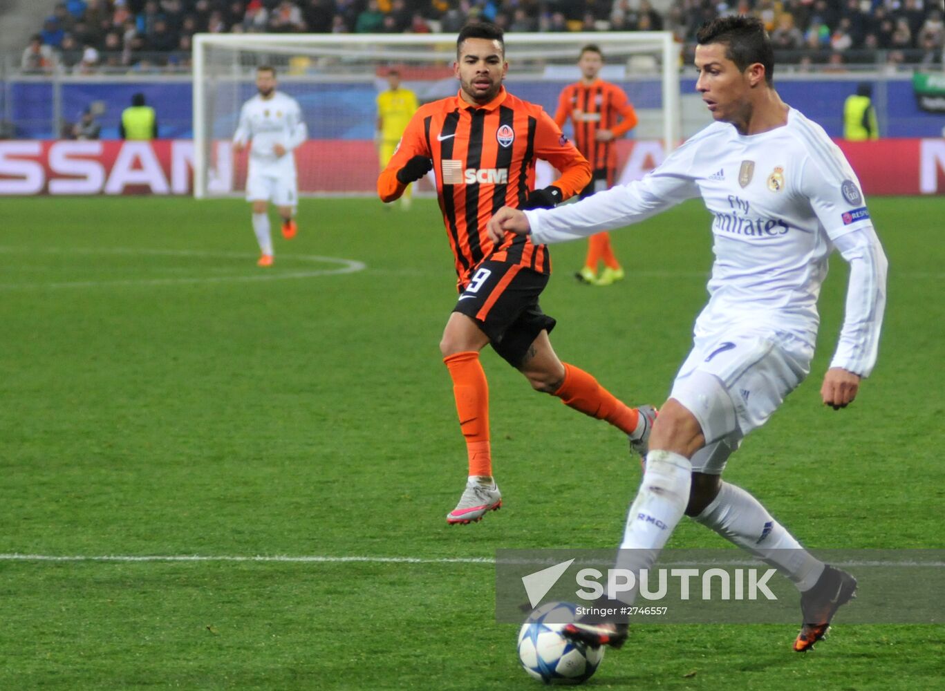 UEFA Champions League. Shakhtar vs. Real