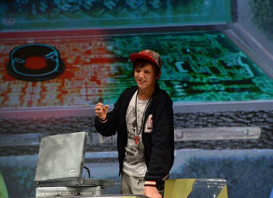 Dress rehearsal at Satire Theater