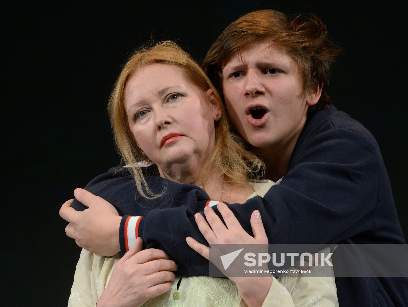 Dress rehearsal at Satire Theater