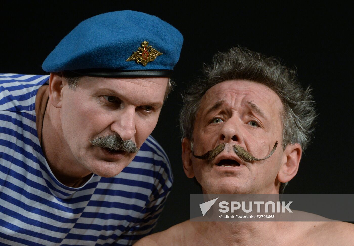 Dress rehearsal at Satire Theater