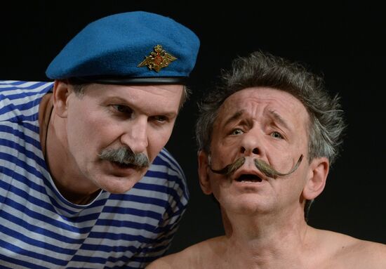 Dress rehearsal at Satire Theater