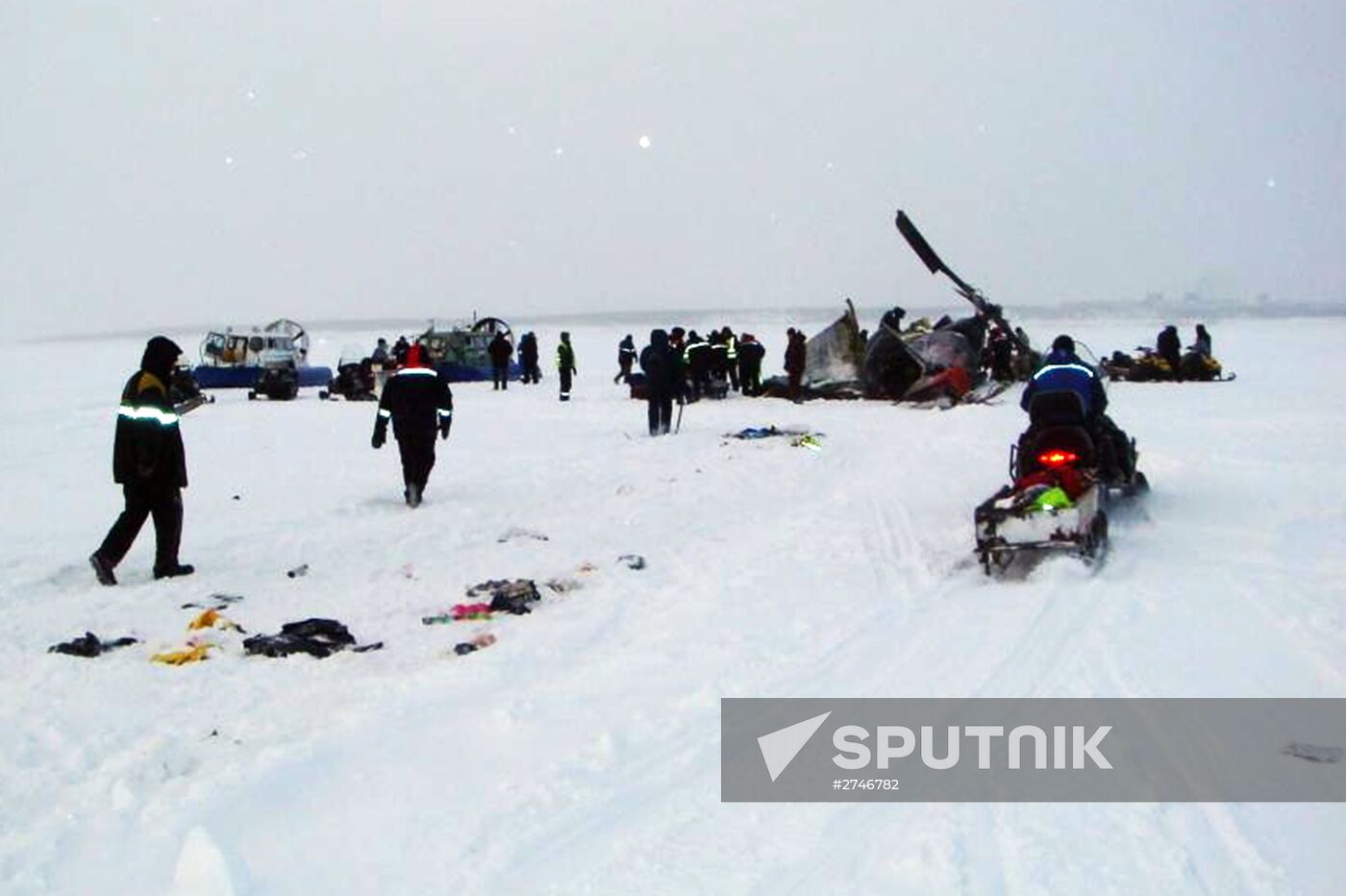 Mi-8 helicopter crash in Krasnoyarsk Territory