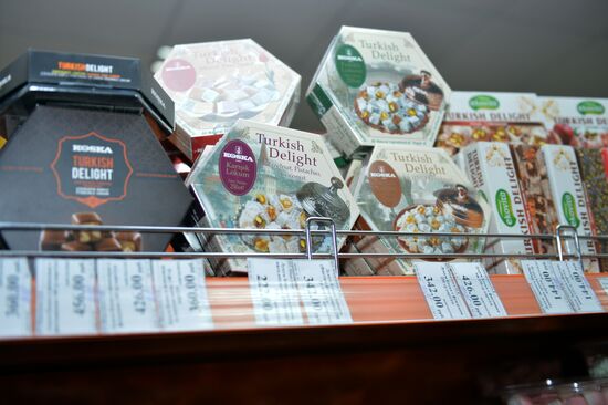 Foods from Turkey sold in Grozny