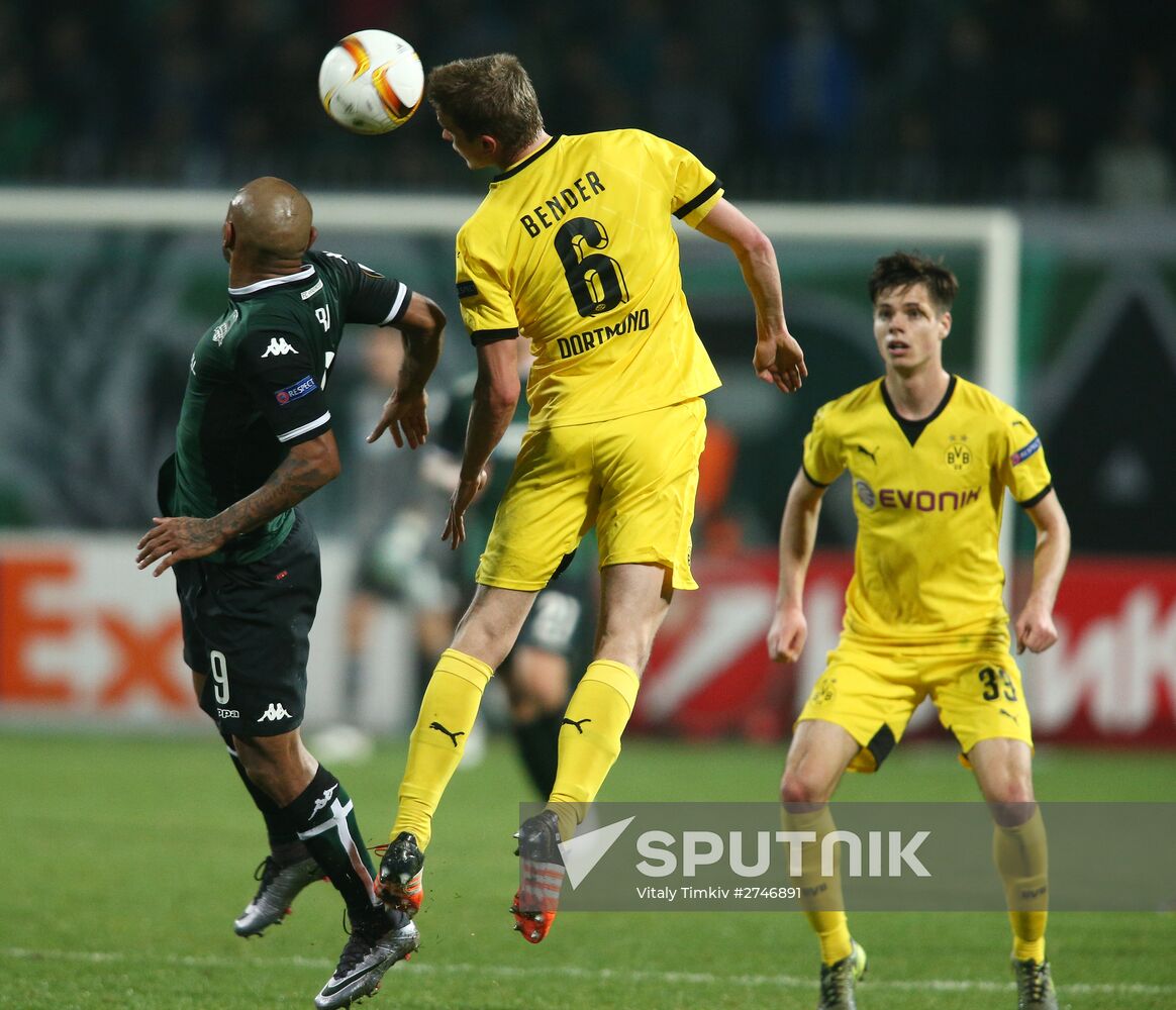 UEFA Europa League. Krasnodar vs. Borussia Dortmund