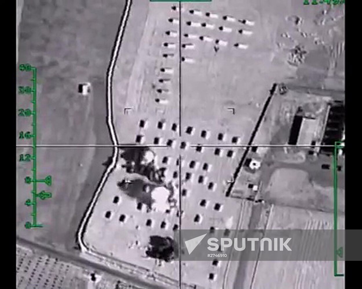 Russian Air Force strikes Islamic State positions in Syria