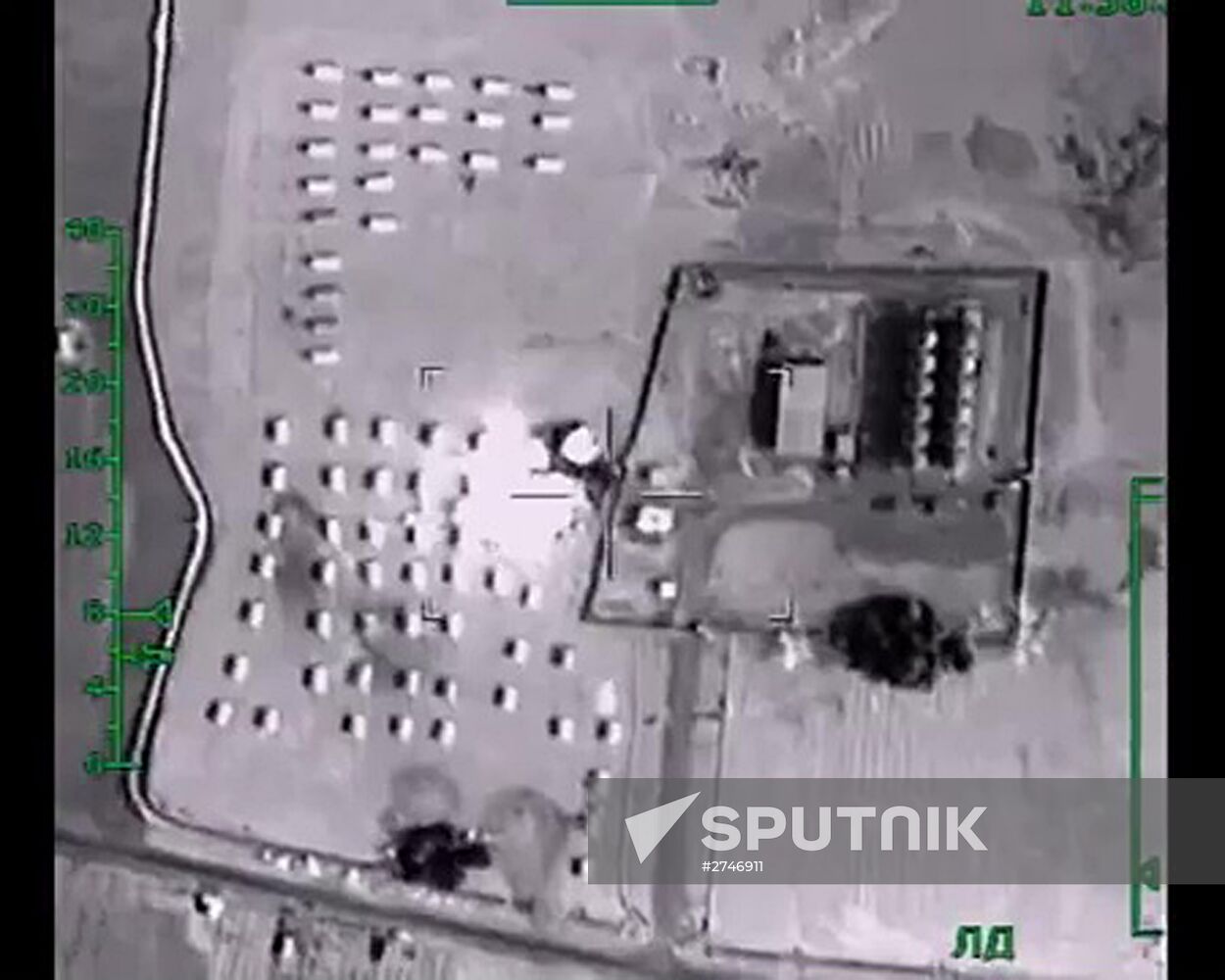 Russian Air Force strikes Islamic State positions in Syria