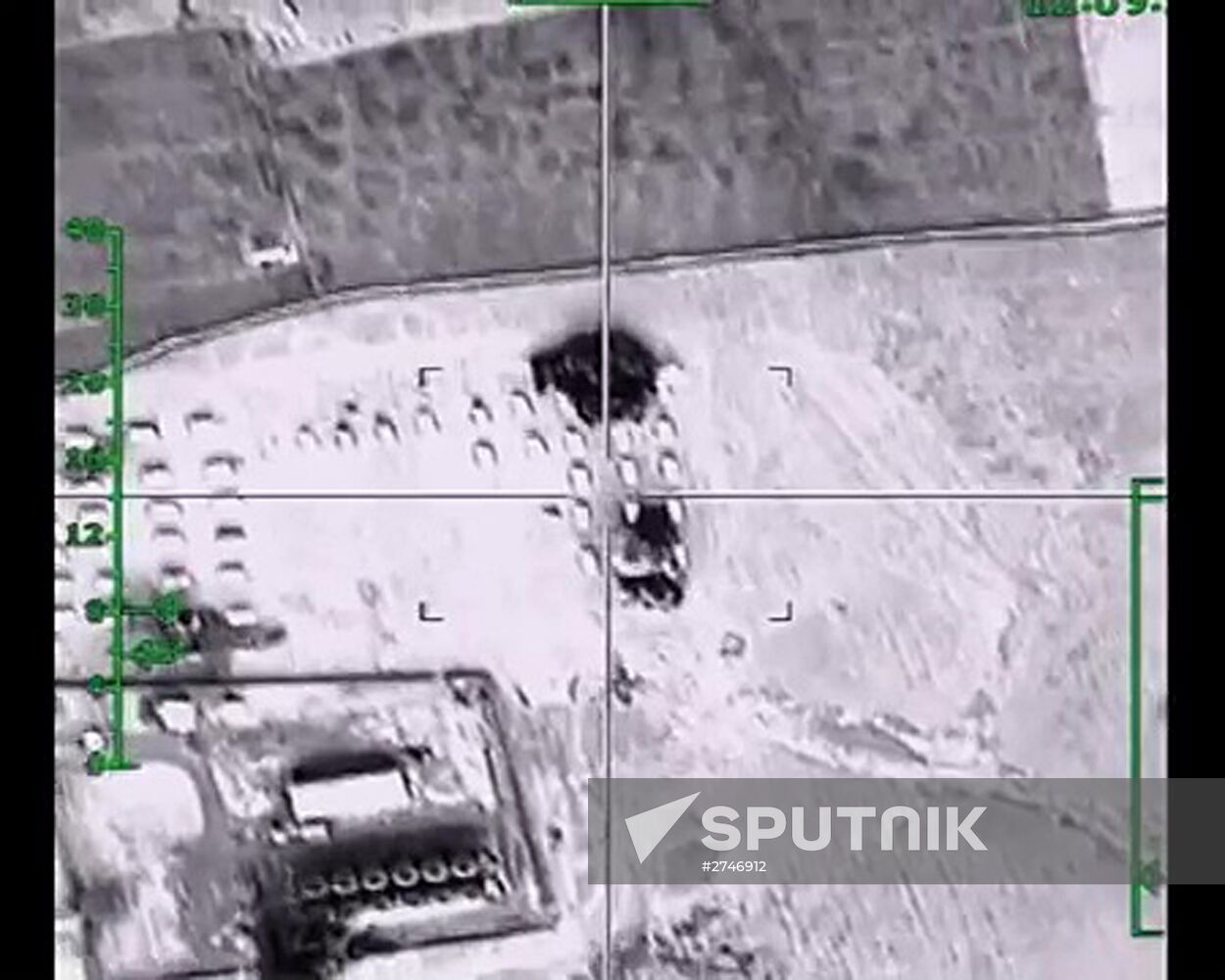 Russian Air Force strikes Islamic State positions in Syria