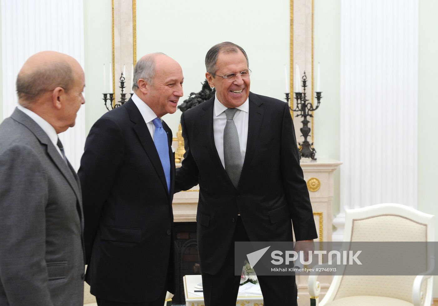 President Putin meets with French President François Hollande