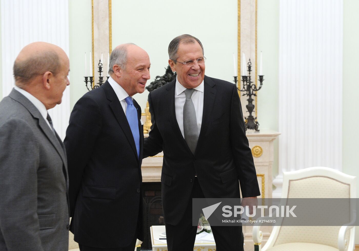 President Putin meets with French President François Hollande