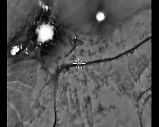 Russian Air Force strikes Islamic State positions in Syria