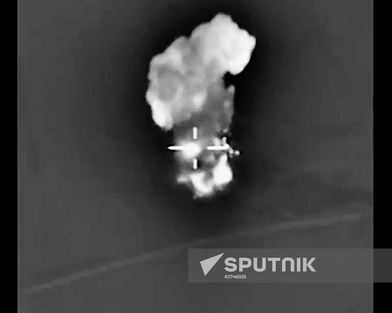 Russian Air Force strikes Islamic State positions in Syria