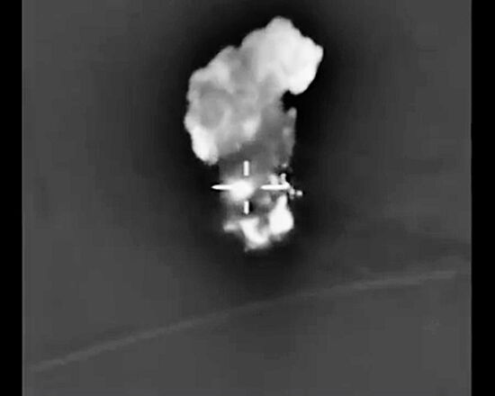 Russian Air Force strikes Islamic State positions in Syria
